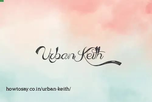 Urban Keith