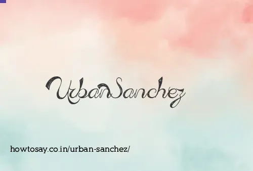 Urban Sanchez