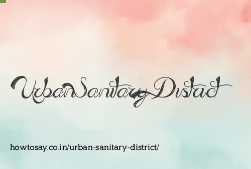 Urban Sanitary District