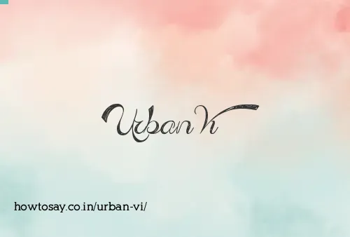 Urban Vi