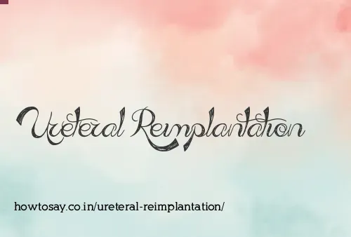 Ureteral Reimplantation
