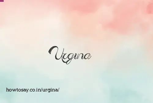 Urgina