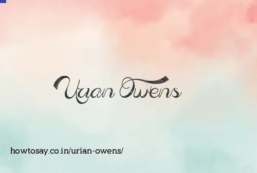 Urian Owens