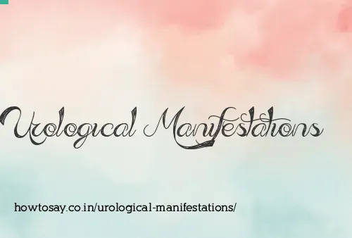 Urological Manifestations