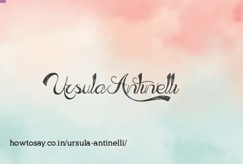 Ursula Antinelli