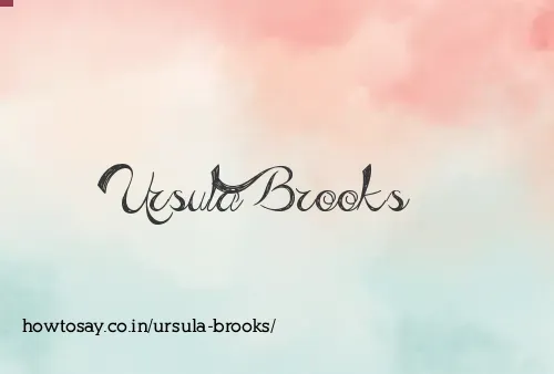Ursula Brooks
