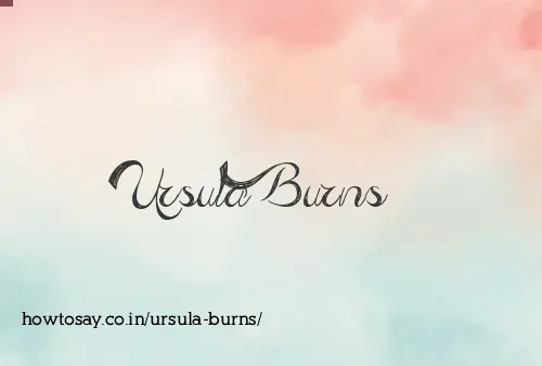 Ursula Burns