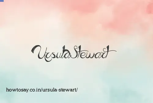 Ursula Stewart