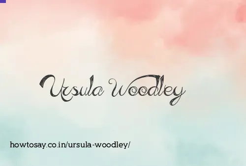 Ursula Woodley