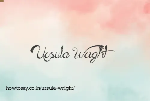 Ursula Wright