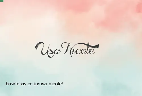 Usa Nicole