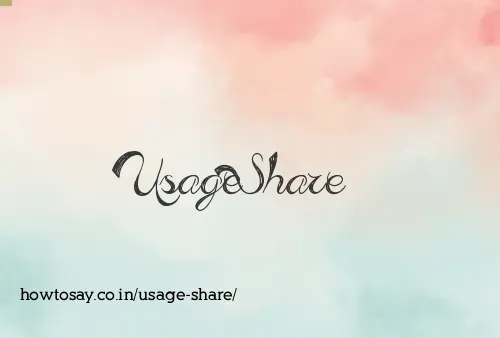Usage Share