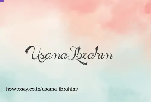 Usama Ibrahim