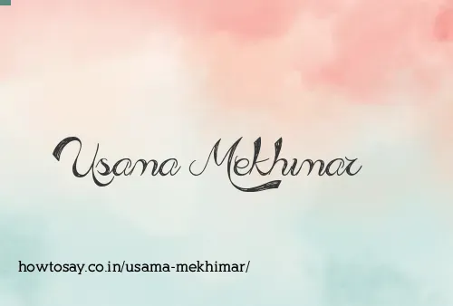 Usama Mekhimar