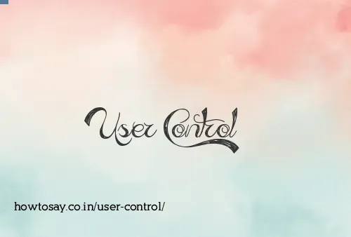 User Control