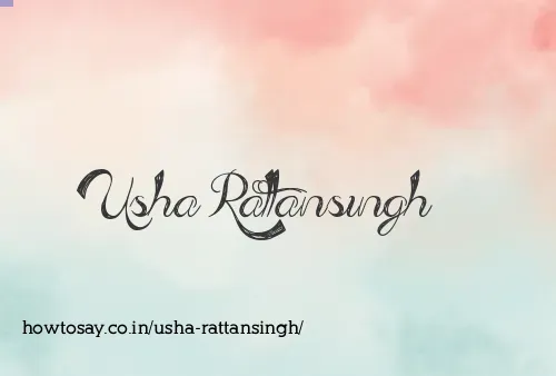 Usha Rattansingh