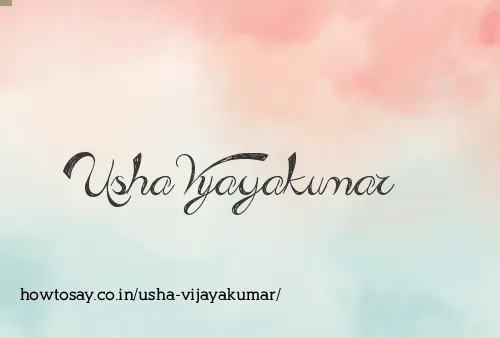 Usha Vijayakumar