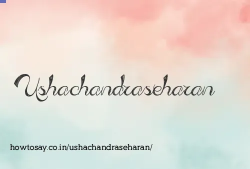 Ushachandraseharan