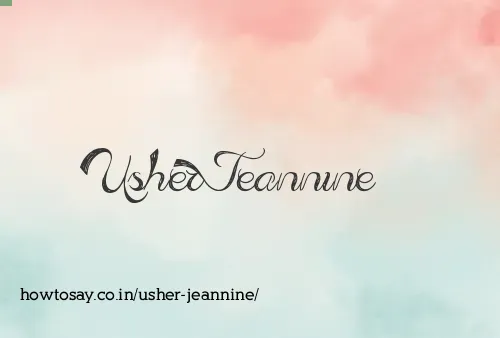 Usher Jeannine