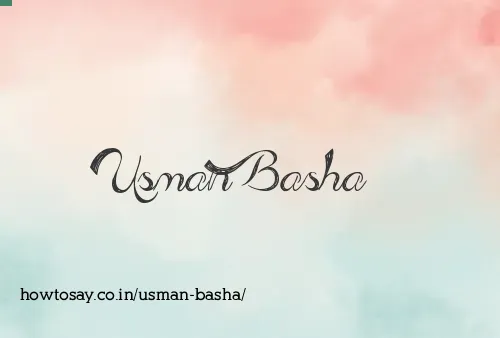 Usman Basha