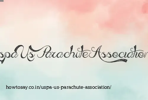 Uspa Us Parachute Association