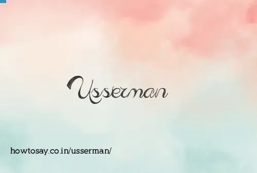 Usserman