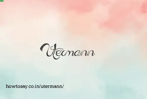 Utermann