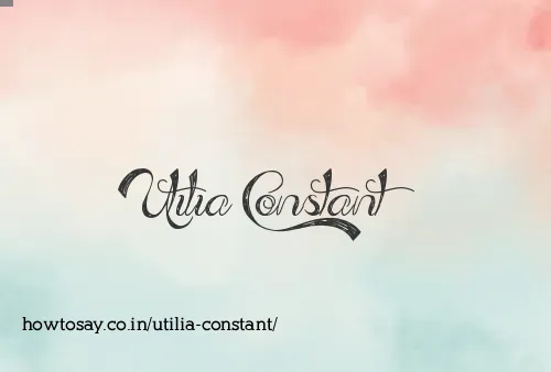 Utilia Constant