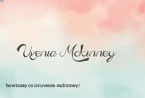 Uvenia Mckinney