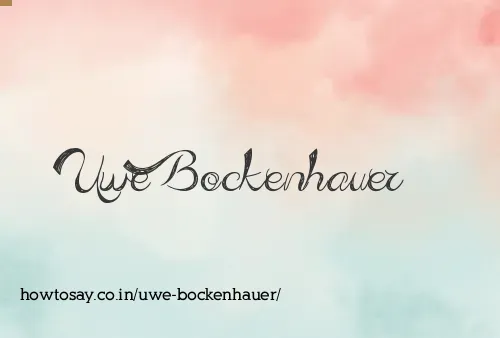 Uwe Bockenhauer