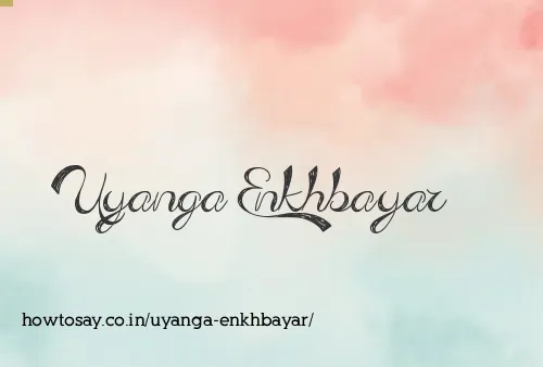 Uyanga Enkhbayar
