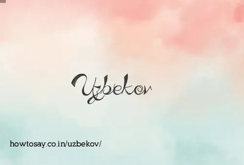 Uzbekov