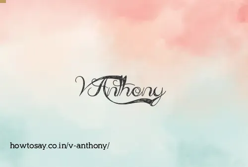 V Anthony