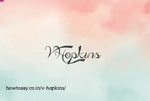 V Hopkins