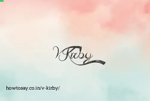 V Kirby