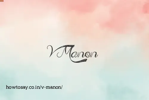V Manon