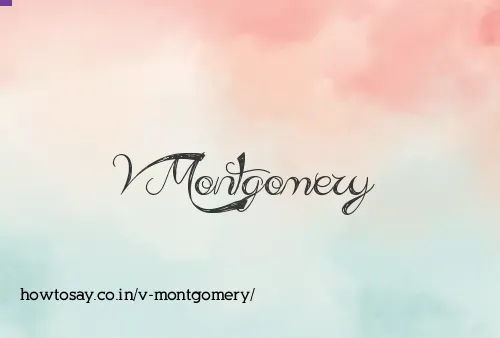 V Montgomery