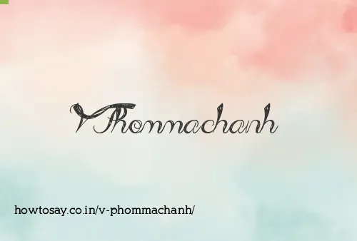 V Phommachanh
