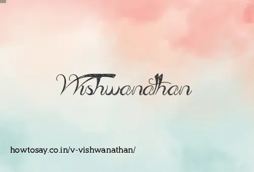 V Vishwanathan