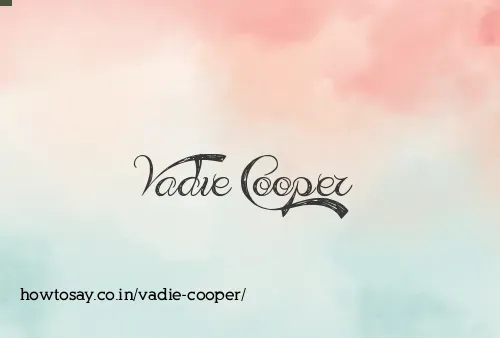 Vadie Cooper