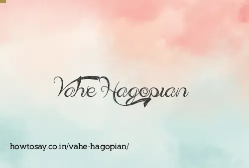 Vahe Hagopian