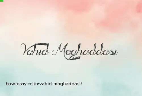Vahid Moghaddasi