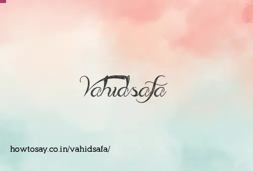 Vahidsafa