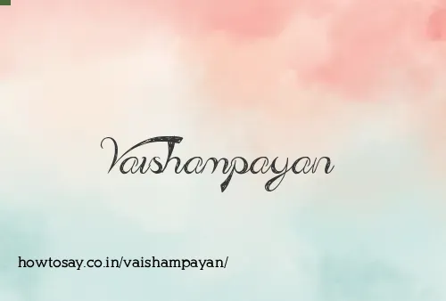 Vaishampayan