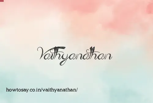 Vaithyanathan