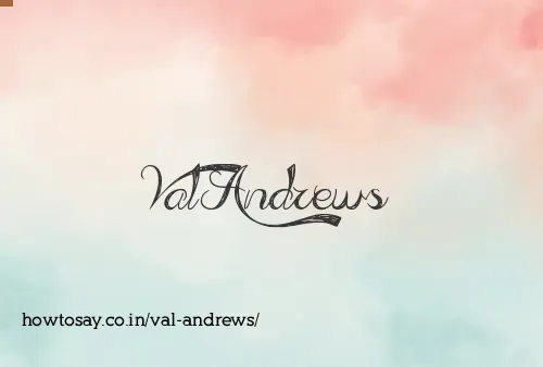 Val Andrews