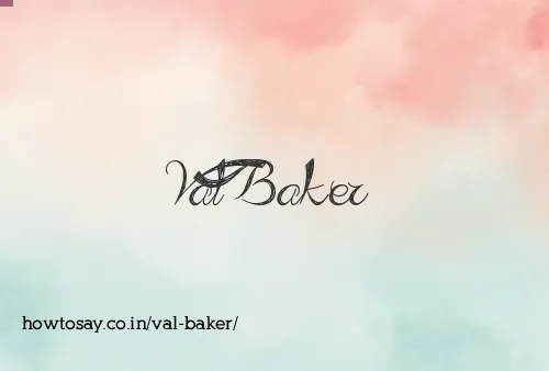 Val Baker
