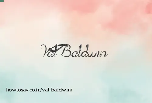 Val Baldwin