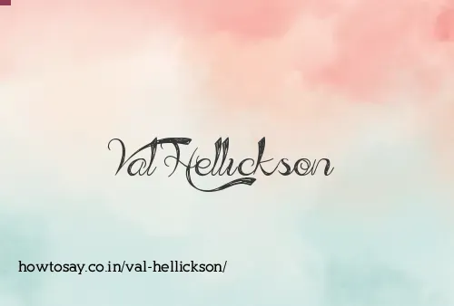 Val Hellickson