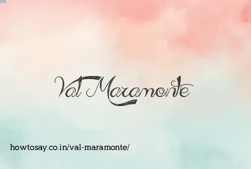 Val Maramonte